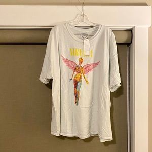 UO Nirvana In Utero T-Shirt Dress